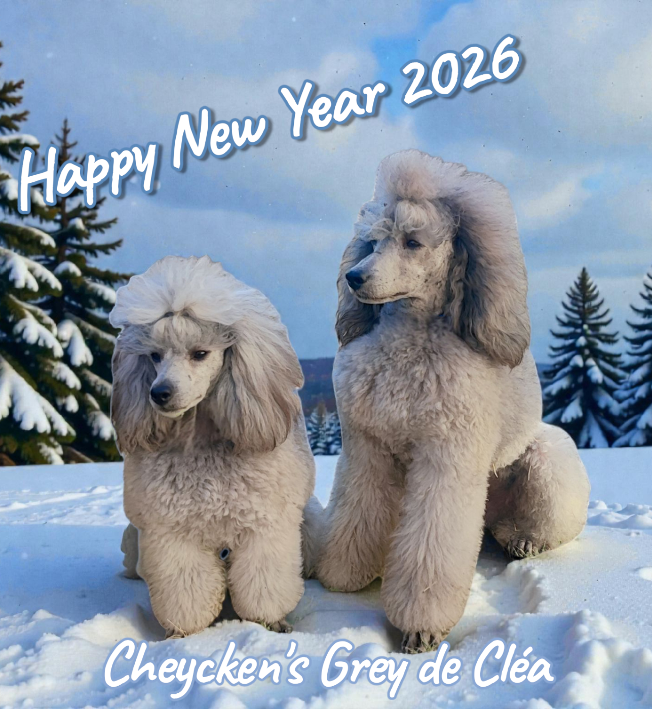 des Cheycken's Grey De Clea - Meilleurs v ux 2026!!!!!